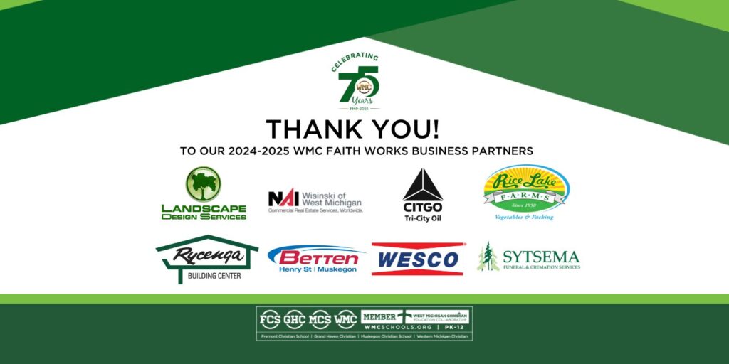 Thank you to our WMC Faith Works Business Partners!